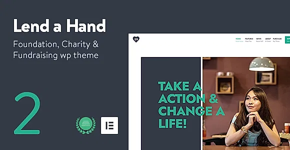 Lend a Hand WordPress Theme