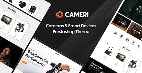 Leo Cameri -  Cameras & Smart Devices Elementor Prestashop Theme