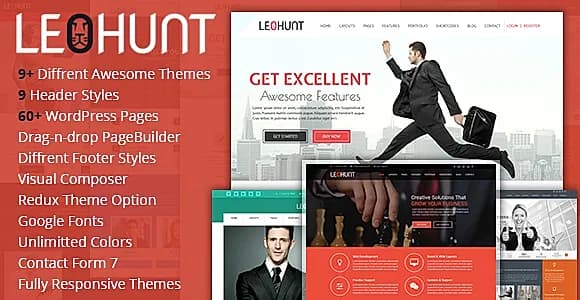 Leo Hunt WordPress Theme