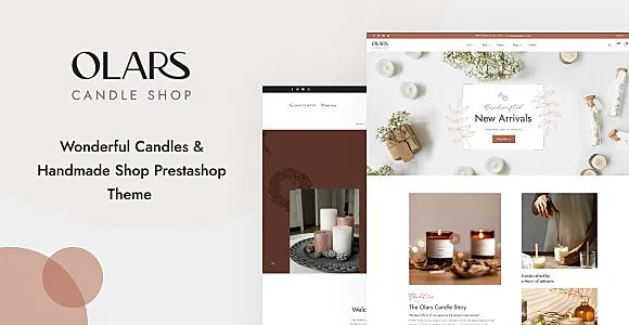 Leo Olars - Candles And Handmade Shop Prestashop Theme
