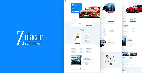 Leo Rent Car - Car Rental Website PrestaShop Theme