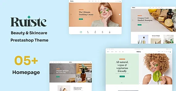 Leo Ruistc - Beauty & Skincare Elementor Prestashop Theme