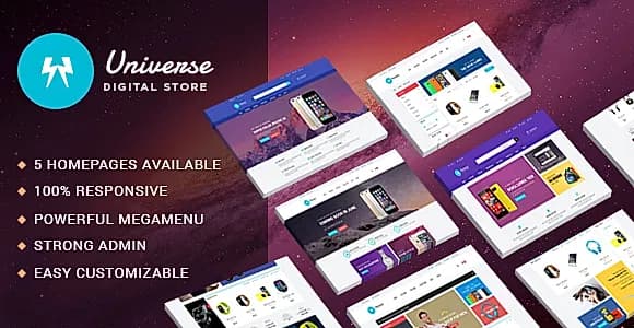 Leo Universe - Electronics & Digital Store Prestashop 1.6 & 1.7 Theme