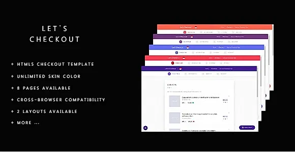 Let's Checkout - jQuery & HTML5 Checkout Page Template
