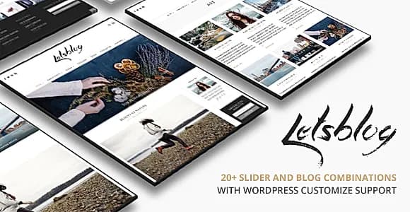 Lets Blog WordPress Theme