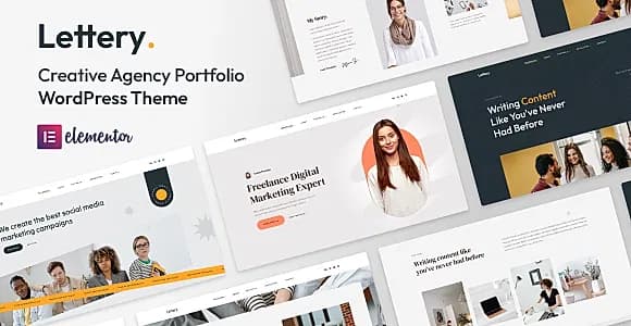 Lettery WordPress Theme
