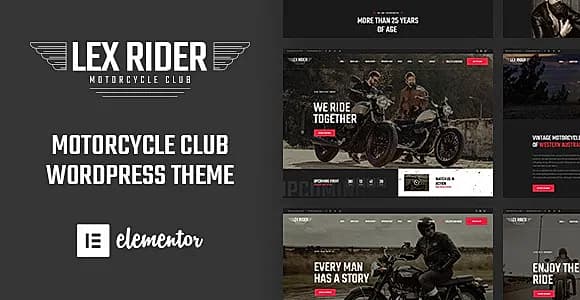 Lexrider WordPress Theme