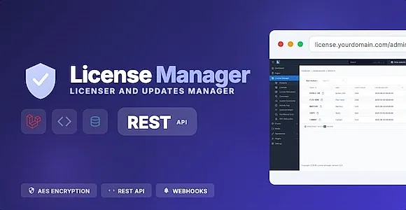 License Manager - Laravel PHP Licenser and Updates Manager