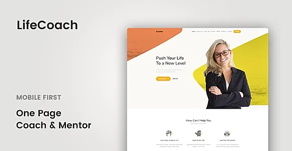 LifeCoach - Coach, Speaker & Mentor Template
