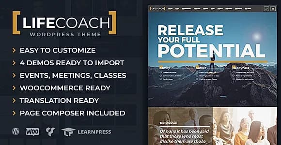 LifeCoach WordPress Theme