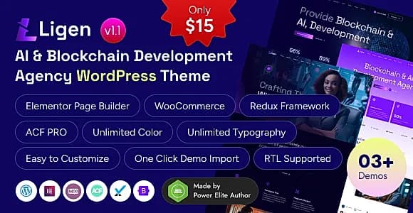 Ligen WordPress Theme