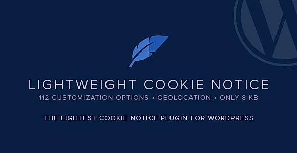 Lightweight Cookie Notice WordPress Plugin
