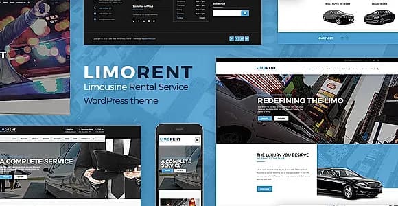 LimoRent WordPress Theme