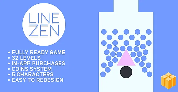Line Zen - BUILDBOX Fun Arcade Game Template + easy to reskine + AdMob