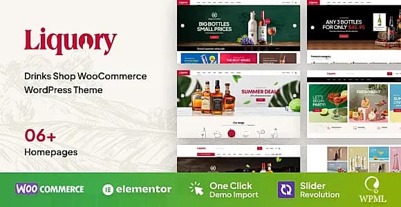 Liquory WordPress Theme
