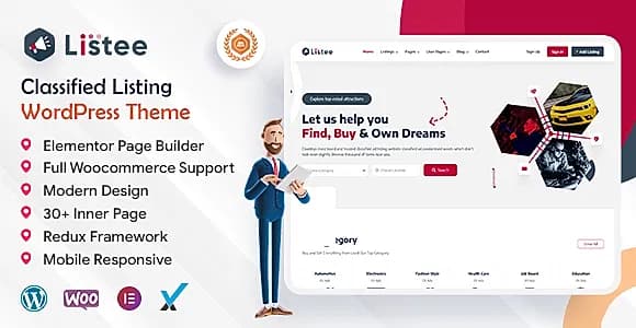 Listee WordPress Theme