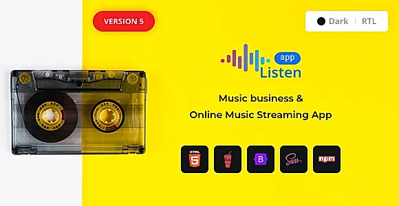 Listen - Online Music Streaming App