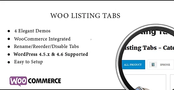 Listing Tabs - Responsive WooCommerce Tab Plugin