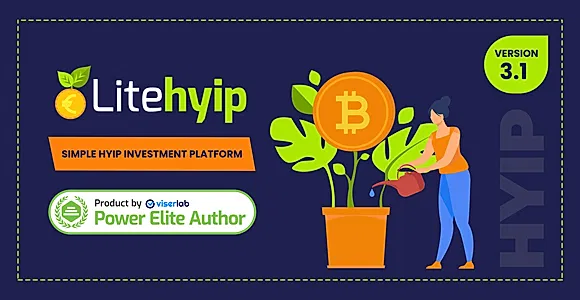 LiteHYIP - Simple HYIP Investment Platform