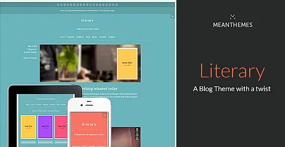 Literary WordPress Theme