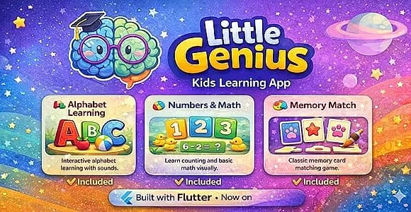 Little Genius – Kids Learning App with Mini Games