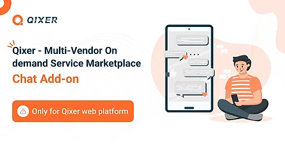 Live Chat Addon - Qixer Service Marketplace and Service Finder