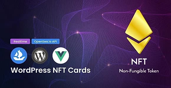Live NFT Cards WordPress Plugin