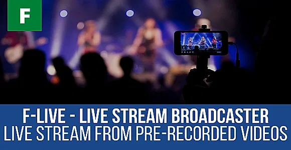 F-Live - Live Stream Broadcaster WordPress Plugin