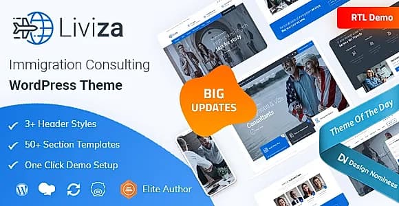 Liviza WordPress Theme