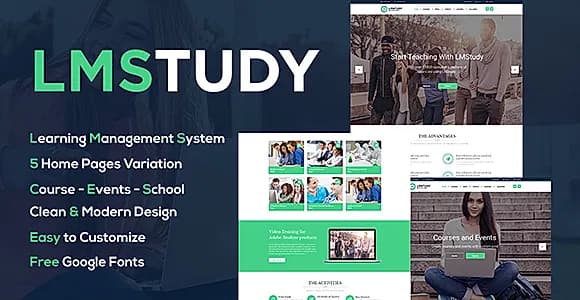 LMStudy WordPress Theme