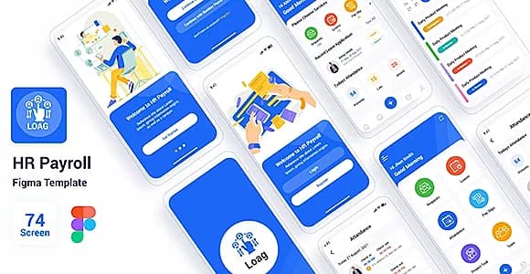 Loag - HR Payroll Figma Template