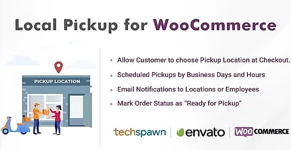 Local Pickup & Delivery for Woocommerce WordPress Plugin