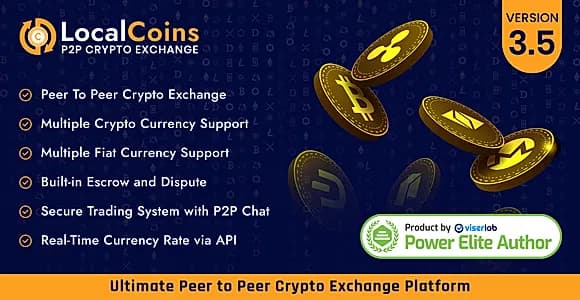 LocalCoins - Ultimate Peer to Peer Crypto Exchange Platform