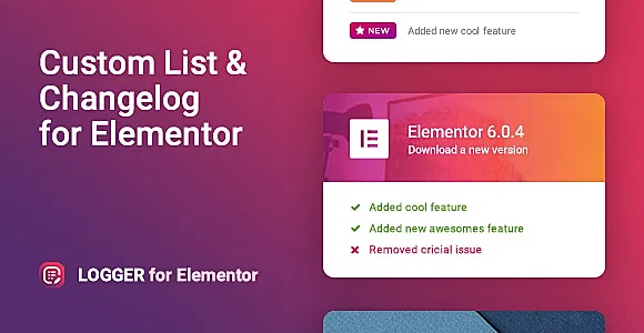 Logger for Elementor WordPress Plugin