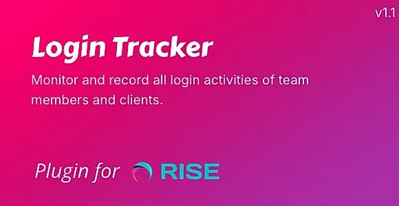 Login Tracker for RISE CRM