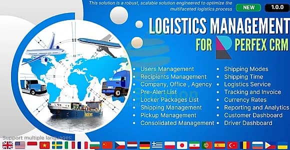 Logistics Management module for Perfex CRM