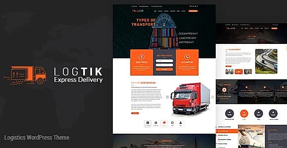 Logtik WordPress Theme