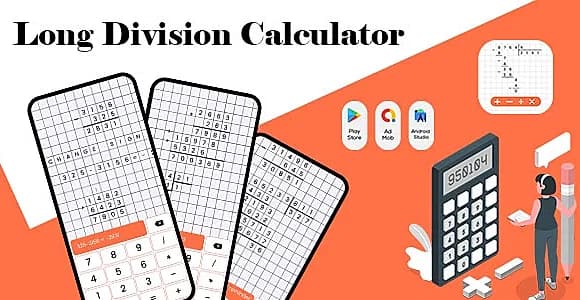 Long Division Calc - Division calculator - Long Division Calculator - Big Division Calculator