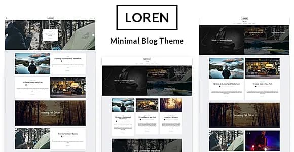 Loren WordPress Theme
