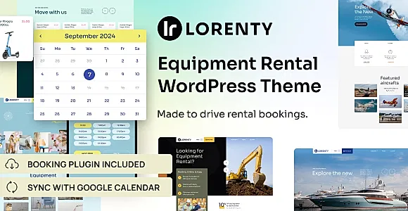 Lorenty WordPress Theme