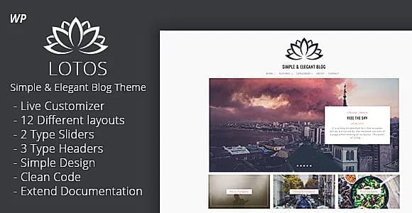 Lotos WordPress Theme