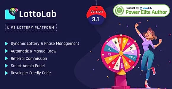 LottoLab - Live Lottery Platform