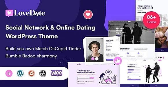 LoveDate WordPress Theme