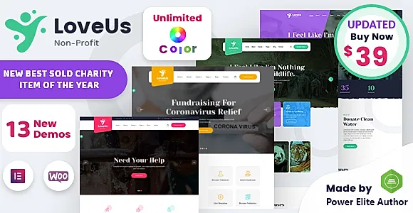 Loveus WordPress Theme