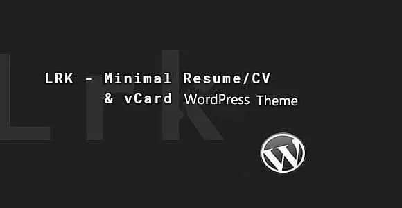 LRK WordPress Theme