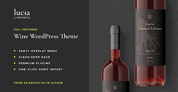 Lucia Vineyards WordPress Theme