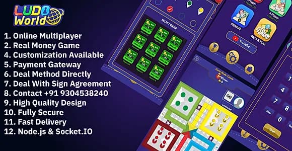 Ludo World Online Multiplayer Real Money Earning Game