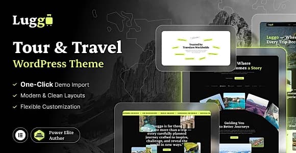 Luggo WordPress Theme