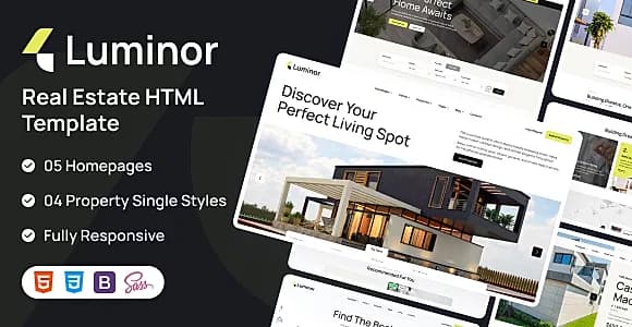 Luminor - Real Estate HTML Template