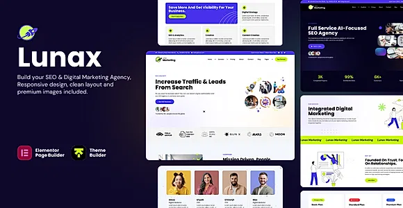 Lunax WordPress Theme